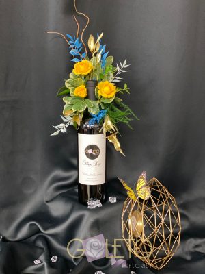 Wine and Flowers